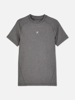 Camiseta de manga corta para el gimnasio