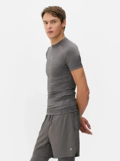Camiseta de manga corta para el gimnasio