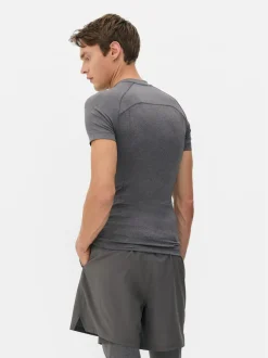 Camiseta de manga corta para el gimnasio