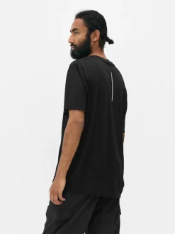 Camiseta de manga corta para el gimnasio