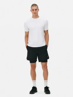 Camiseta de manga corta para el gimnasio