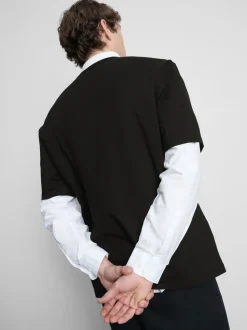 Camiseta de manga corta y corte holgado