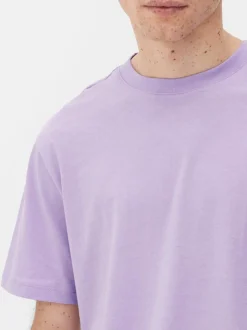 Camiseta de manga corta y cuello redondo