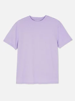Camiseta de manga corta y cuello redondo
