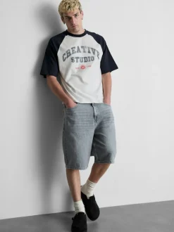 Camiseta de manga raglán «Creative Studio»