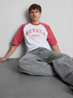 Camiseta de manga raglán «Nevada»