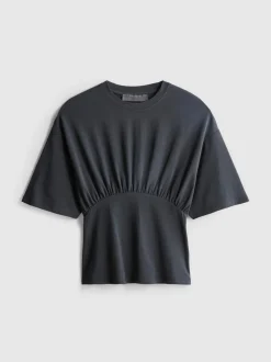 Camiseta de talle imperio
