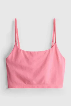 Camiseta de tirantes corta sin costuras