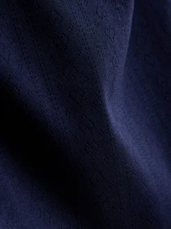 Camiseta de tirantes de pointelle con mucho algodón