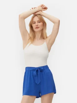 Camiseta de tirantes elástica