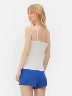 Camiseta de tirantes elástica