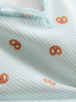 Camiseta de tirantes sin costuras estampada