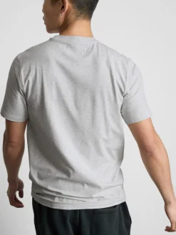 Camiseta elástica de corte entallado