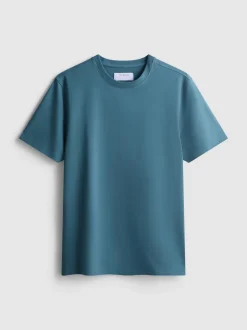 Camiseta elástica de corte entallado