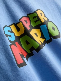 Camiseta gráfica de algodón de Super Mario