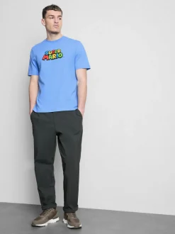 Camiseta gráfica de algodón de Super Mario