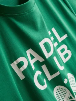 Camiseta gráfica de algodón puro