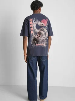 Camiseta gráfica de algodón puro «Tokyo»
