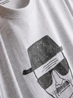 Camiseta gráfica de algodón puro de Breaking Bad