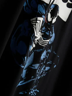 Camiseta gráfica de algodón puro de Venom de Marvel
