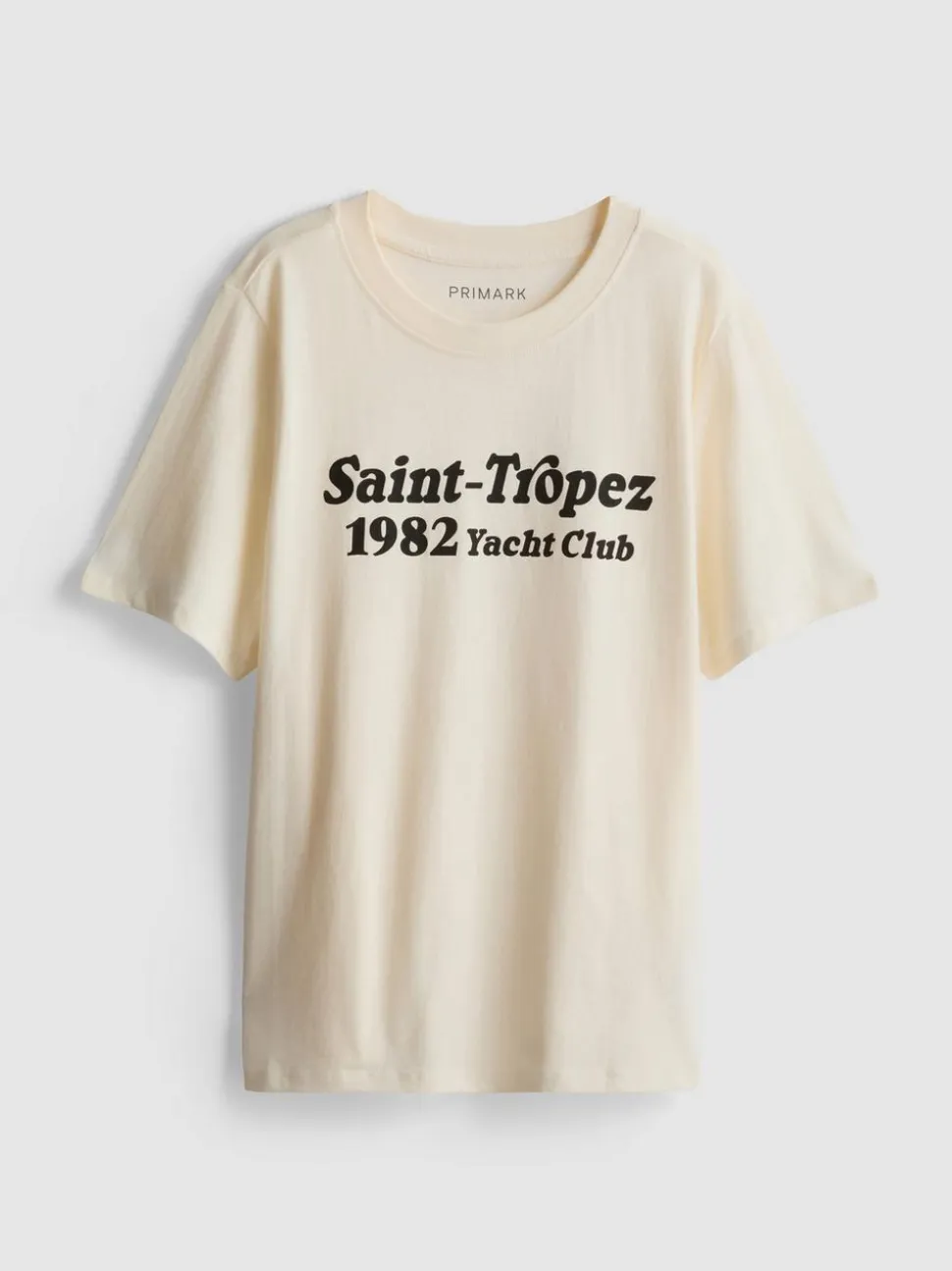 Camiseta gráfica de manga corta de algodón