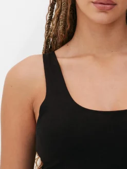 Camiseta larga sin mangas