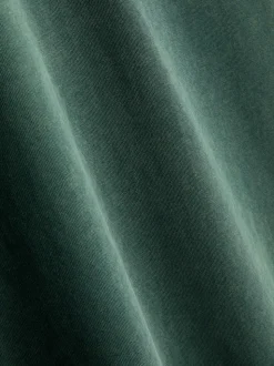 Camiseta lavada de manga corta