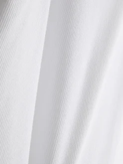 Camiseta sin mangas de algodón con cuello de pico