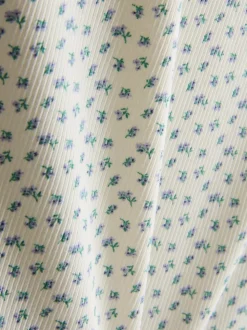 Camiseta sin mangas de algodón con ribetes de encaje