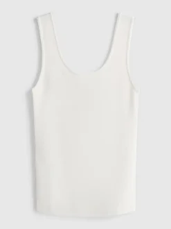 Camiseta sin mangas de punto
