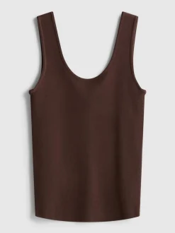 Camiseta sin mangas de punto