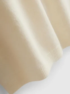 Camiseta sin mangas de punto con lazo al cuello