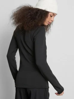 Camiseta térmica de manga larga con forro polar