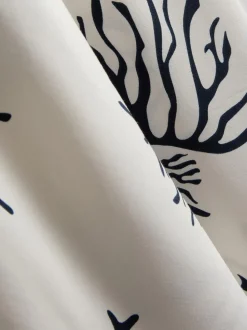 Camisón con estampado de corales
