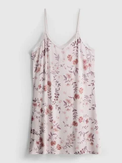 Camisón estampado con mucho modal