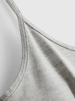 Camisola elástica con cuello redondo