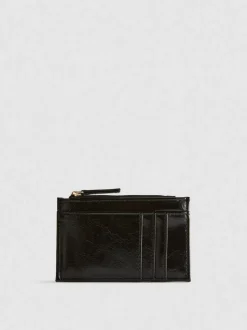 Cartera con tarjetero y cremallera