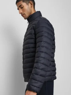 Chaqueta acolchada con cuello chimenea