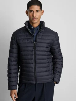 Chaqueta acolchada con cuello chimenea