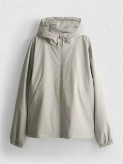 Chaqueta con capucha y cremallera