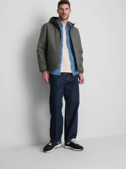 Chaqueta con capucha y cremallera