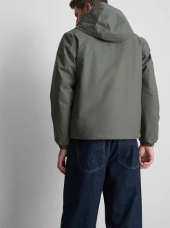 Chaqueta con capucha y cremallera