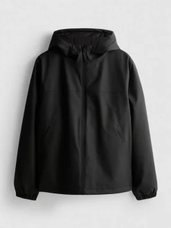 Chaqueta con capucha y cremallera