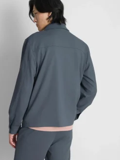 Chaqueta con cuello de piqué de The Edit