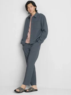 Chaqueta con cuello de piqué de The Edit