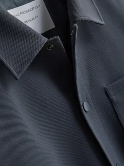 Chaqueta con cuello de piqué de The Edit