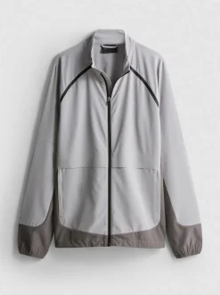 Chaqueta deportiva con cremallera