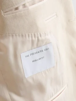Chaqueta de traje en mezcla de lino de The Edit