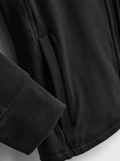 Chaqueta ultrasuave con cremallera integral