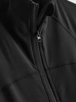 Chaqueta ultrasuave con cremallera integral